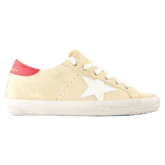 Super Star Sneakers - Golden Goose Deluxe Brand - Leather - Yellow - Picture 1 of 3